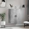 Wall Mounted Cabinet Concrete Grey | Stylish Interior Storage