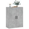 Wall Mounted Cabinet Concrete Grey | Stylish Interior Storage