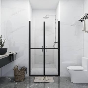 Stylish Shower Door Clear ESG (83-86)x190 cm - Hipomarket UK