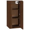 Wall Mounted TV Cabinet Brown Oak - Stylish & Practical Storage