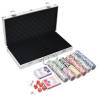 Poker Chip Set 300 pcs 11.5 g Max. Number of Players 1 Model laser chip (11.5 g) Number of 300 