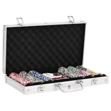 300 pcs Poker Chip Set - Casino Feel at Home