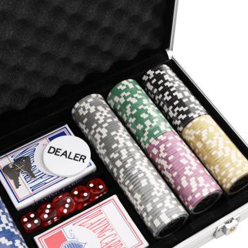 300 pcs Poker Chip Set - Casino Feel at Home