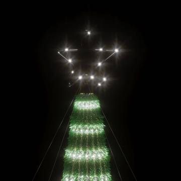 Christmas Tree Light Cone 275 LEDs Cold White 180 cm