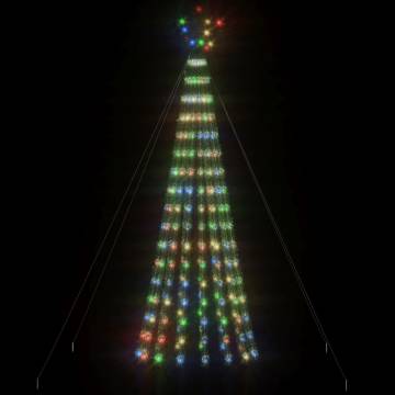 Colorful 275 LEDs Christmas Tree Light Cone - 180 cm