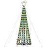 Colorful 275 LEDs Christmas Tree Light Cone - 180 cm