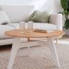 Table Top Ø80x1.5 cm Round Solid Wood Beech Colour brown Size 80 x 1.5 cm Quantity in Package 1 