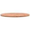 Round Solid Wood Beech Table Top Ø80x2.5 cm - Hipomarket