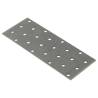 Perforated Plates 40 pcs | Galvanised Steel, 160x60mm, 2mm