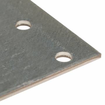 Perforated Plates 40 pcs | Galvanised Steel, 160x60mm, 2mm