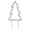 Christmas Light Decorations with Spikes - 3 pcs Tree 50 LEDs