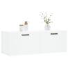 White Wall Cabinet 100x36.5x35 cm | Stylish Storage Solution