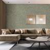 DUTCH WALLCOVERINGS Green Pine Tree Nonwoven Wallpaper