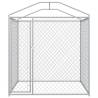 Outdoor Dog Kennel with Canopy Top - Spacious & Durable