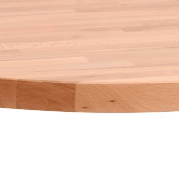 Round Solid Beech Table Top Ø60 cm – Versatile & Durable