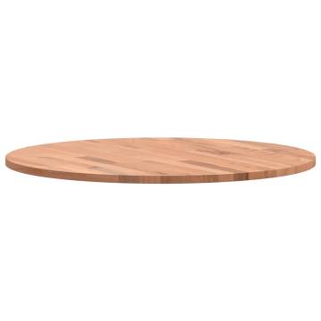 Round Solid Beech Table Top Ø60 cm – Versatile & Durable