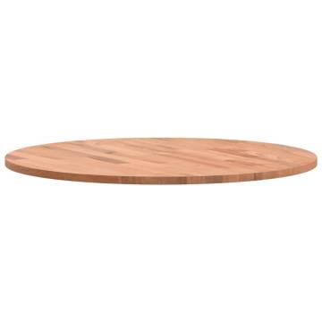 Round Solid Beech Table Top Ø60 cm – Versatile & Durable