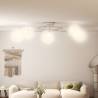 Modern Ceiling Lamp with Mesh Wire Shades - 5 G9 LED Lights