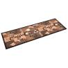 Washable Coffee Brown Kitchen Carpet 60x300 cm | HipoMarket