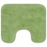 Luxurious Green Bathroom Mat Set - 3 Pieces | HipoMarket