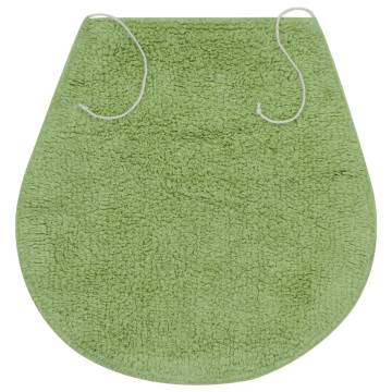 Luxurious Green Bathroom Mat Set - 3 Pieces | HipoMarket