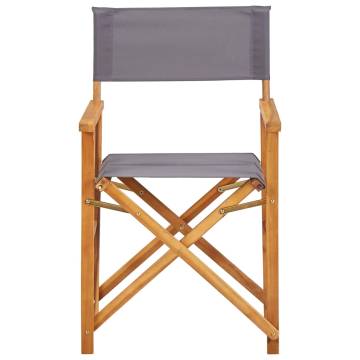 Solid Acacia Wood Director's Chairs - Stylish & Durable