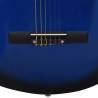 Blue Classical Guitar for Beginners & Kids - 1/2 Size