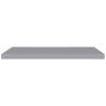 Stylish Floating Wall Shelves - 4 Pcs Grey MDF