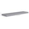 Stylish Floating Wall Shelves - 4 Pcs Grey MDF