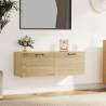 Sonoma Oak Wall Cabinet - Stylish & Functional Storage