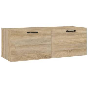 Sonoma Oak Wall Cabinet - Stylish & Functional Storage