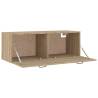 Sonoma Oak Wall Cabinet - Stylish & Functional Storage