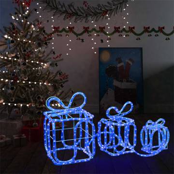 Christmas Decoration Gift Boxes with 180 LEDs - Indoor/Outdoor