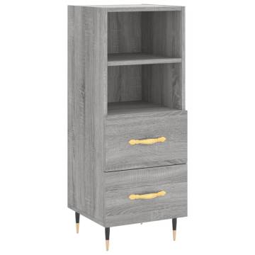 Highboard Grey Sonoma – Stylish Storage | HipoMarket UK