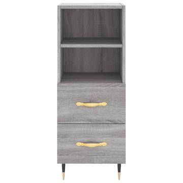 Highboard Grey Sonoma – Stylish Storage | HipoMarket UK