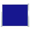 Retractable Side Awning 120 x 300 cm Blue Colour blue Size 120 x 300 cm Quantity in Package 1 