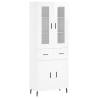 Highboard High Gloss White - Stylish Storage Solution