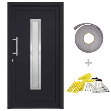 Front Door Anthracite 108x200 cm - Elegant & Secure