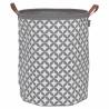 Sealskin Laundry Basket Diamonds Grey 60 L | Hipomarket