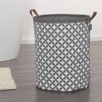 Sealskin Laundry Basket Diamonds Grey 60 L | Hipomarket