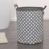 Sealskin Laundry Basket Diamonds Grey 60 L | Hipomarket