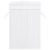 Bamboo Laundry Basket White 72 L - Stylish & Functional Storage