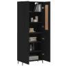 Stylish Highboard Black 69.5x34x180 cm | Durable & Elegant