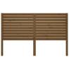 Honey Brown Bed Headboard 126x4x100 cm - Solid Pine Wood