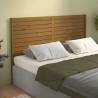 Honey Brown Bed Headboard 126x4x100 cm - Solid Pine Wood