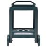 Beverage Cart Green - Durable & Stylish 69x53x72 cm | Hipo Market