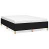 Black Fabric Bed Frame 135x190 cm - Durable & Stylish