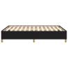 Black Fabric Bed Frame 135x190 cm - Durable & Stylish