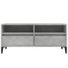 Concrete Grey TV Cabinet - Stylish & Functional Design