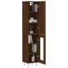 Highboard Brown Oak - Stylish Storage Solution | HipoMarket